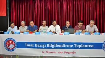 Denizli'de 'İmar Barışı Bilgilendirme Toplantısı' Yapıldı