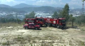 Kumluca'da Orman Yangını