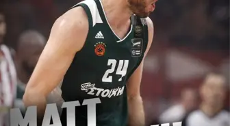 Panathinaikos, Matt Lojeski'nin Sözleşmesini 1 Yıl Uzattı