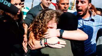 'Cesur Kız' Ahed Tamimi, 8 Ay Sonra Serbest Kaldı