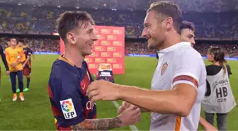 Roma Efsanesi Totti: Messi, Roma'ya Gelirse 10 Numarayı Ellerimle Veririm