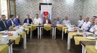 Eker, Basın Mensupları ile Bir Araya Geldi