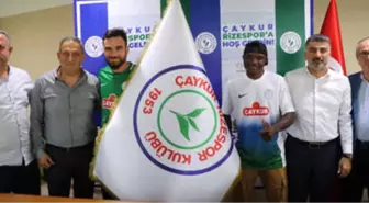 Çaykur Rizespor'da Musa ve Aminu İmzayı Attı