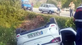 Safranbolu'da Otomobil Devrildi: 4 Yaralı