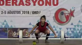 Ordu'da Halter Şampiyonası