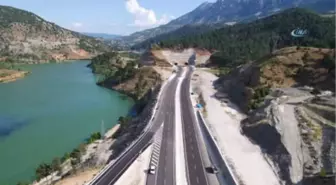 Kahramanmaraş'a 47 Kilometrelik Tünel Ağı...kahramanmaraş-Göksun Tünelleri Havadan Görüntülendi