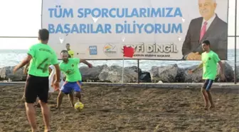 Plaj Futbolu İskenderun Etabı Başladı