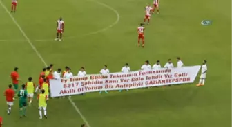 Sivasspor - Gaziantepspor Maçında Trump'a Tepki