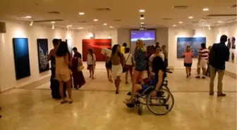 Bodrum'da '3 Erbil 3 Bakış' Resim Sergisi