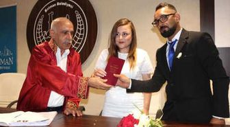 Hollanda'dan Gelip 08.08.2018'de Nikah Kıydırdılar