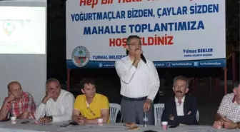 Turhal'da Mahalle Toplantıları Devam Ediyor