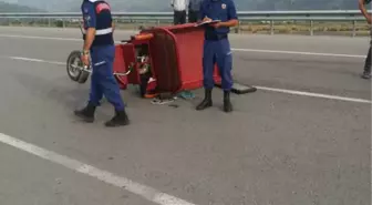 Kargı'da Trafik Kazası: 1 Yaralı