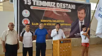 15 Temmuz Şehitleri Anısına Düzenlenen Kick Boks Şampiyonası Başladı