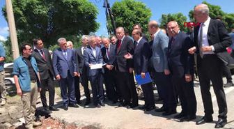 Ordu Erdoğan, Ordu'da Sel Bölgesinde İncelemelerde Bulundu