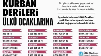 Ülkü Ocakları İl Başkanı Volkan Çolak: 'Kurban Derilerinizi Türk Milleti İçin Var Olan Ülkü...