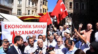 Sultanhamam Esnafından Döviz Bozdurma Eylemi