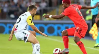 UEFA Avrupa Ligi: Lask Linz: 1 - Beşiktaş: 0 (İlk Yarı)