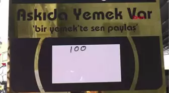 Kayseri 'Askıda Yemek' Uygulamasıyla Her Gün 100 Kişiye Yemek