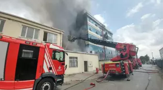 Avcılar'da Tekstil Atölyesinde Yangın