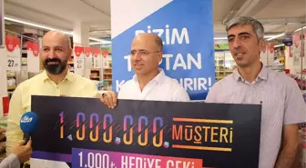 Bizim Toptan Satış Mağazaları'nın 1 Milyonuncu Şanslı Müşterisi Midyat'tan