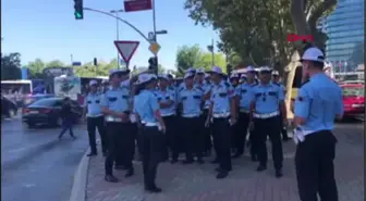 Trafik Polislerine Saha Eğitimi Verildi