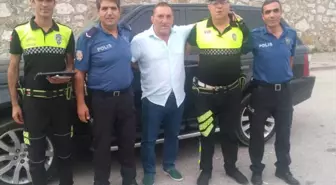 Başpehlivan Polislerin Bayramını Kutladı, Sürücüleri Uyardı