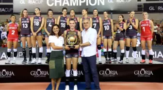 A Milli Kadın Voleybol Takımı Gloria Cup'da Şampiyon Oldu