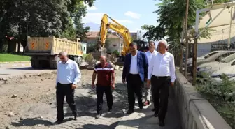 Zübeyde Hanım Caddesi'nde Çalışmalar Başladı