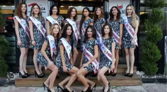 Miss Mediterranean Güzelleri Basın Karşısında