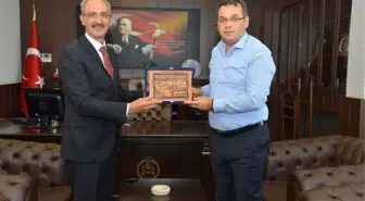 Rektör Karakaya Cumhuriyet Başsavcısı Bilal Gümüş'ü Ziyaret Etti