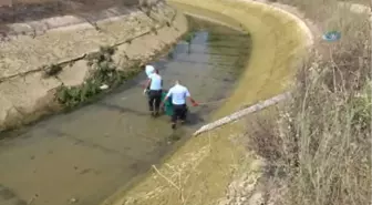 DSİ Kanalında Erkek Cesedi Bulundu