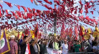 Bakırköy'de Dünya Barış Günü Miting Yapıldı