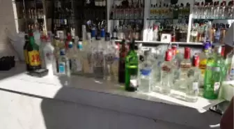 Bodrum'un Lüks Eğlence Mekanına Kaçak İçki Operasyonu: 4 Gözaltı