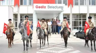 Gediz'de Büyük Taarruz Atlı Birlik Yürüyüşü