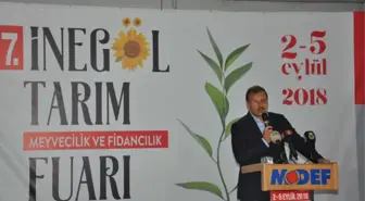 İnegöl Tarım Fuarı Açıldı