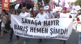 İstanbul Bakırköy'de Dünya Barış Günü Miting Yapıldı