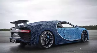 Lego Bugatti Chiron Görenleri Hayrete Düşürüyor