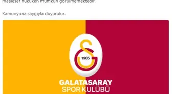 Galatasaray'dan Modeste Açıklaması