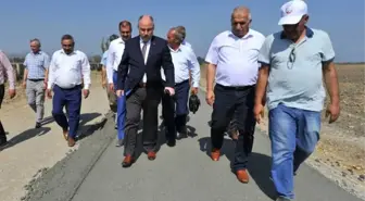 Osmaniye'de Silindirle Sıkıştırılmış Beton Yol Çalışması