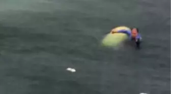 Düşen Helikopterin Pilotu Kurtarılmayı Böyle Bekledi