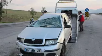 Sandıklı'da Trafik Kazası: 1 Yaralı