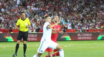 UEFA Uluslar B Ligi: Türkiye: 1 - Rusya: 1 (İlk Yarı)