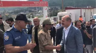 Bakan Soylu, Suriye Sınırındaki Yayladağı'nda