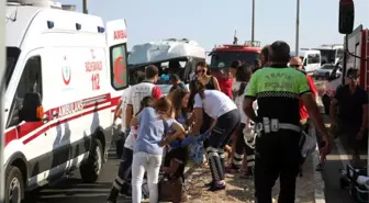 Bodrum'da Yolcu Minibüsü Devrildi: 16 Yaralı