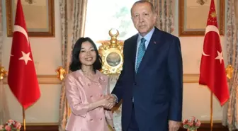 Cumhurbaşkanı Erdoğan, Japonya Prensesi ile Görüştü