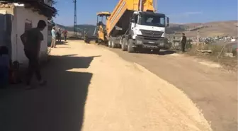 Sarıkamış'ta Asfalt Çalışmaları Sürüyor
