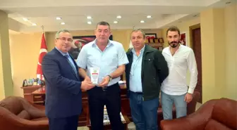 Okul Müdürü Koyu'dan Başkan Tekin'e Ziyaret