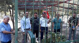 Şehit Öğretmen Buminhan Temizkan Mezarı Başında Anıldı