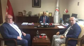 Başkan Arslan, Milli Eğitim Bakan Yardımcısı Safran'ı Ziyaret Etti