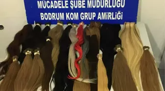 Muğla'da Gümrük Kaçağı 'İnsan Saçı' Ele Geçirildi